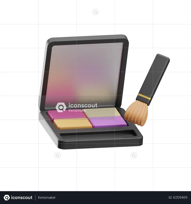 Palette de maquillage  3D Icon