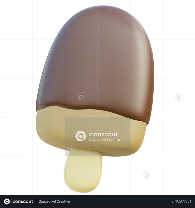 Palito de helado  3D Icon