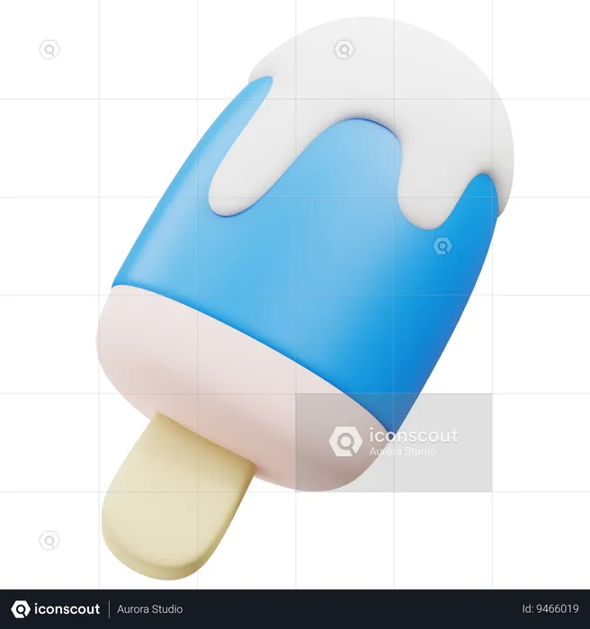 Palito de sorvete  3D Icon