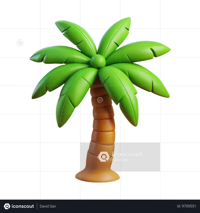 Palm Tree  3D Icon