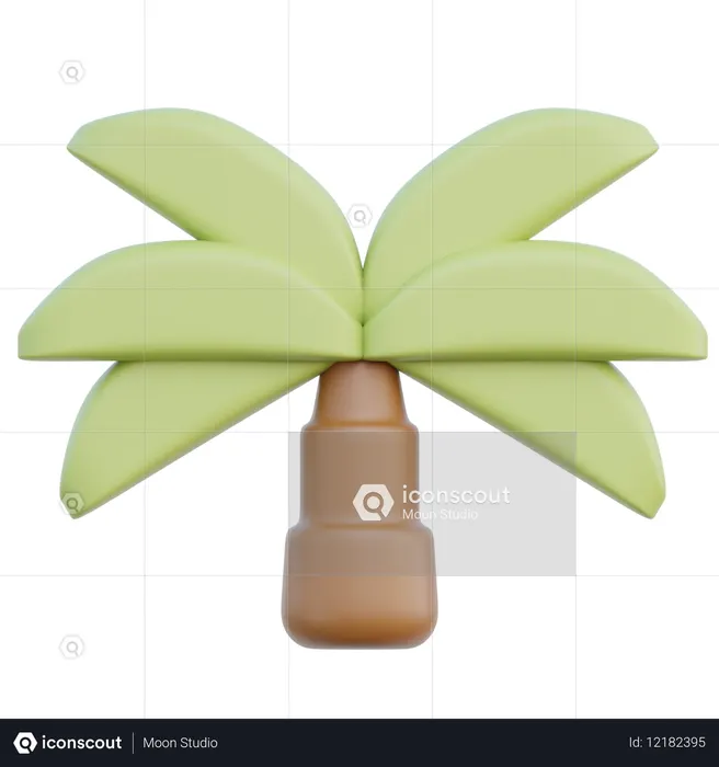 Palm Tree  3D Icon