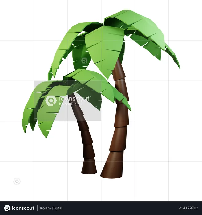 Palm Tree  3D Icon