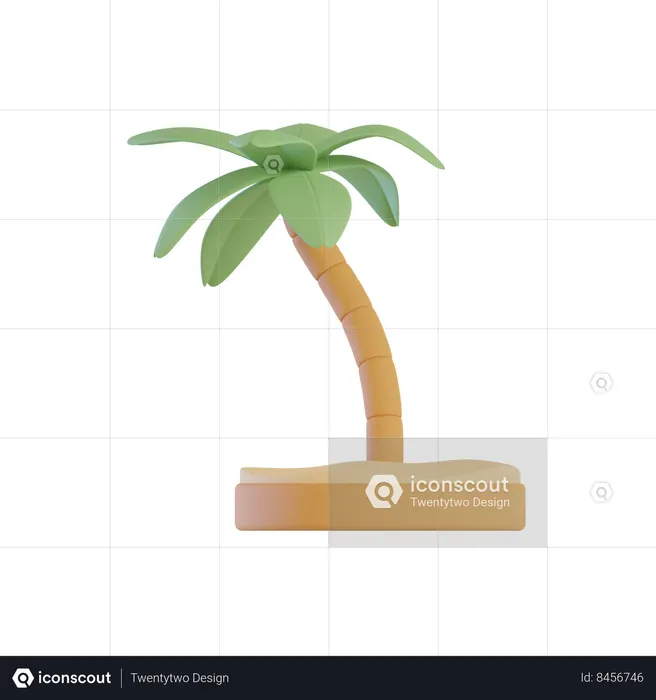 Palm Tree  3D Icon