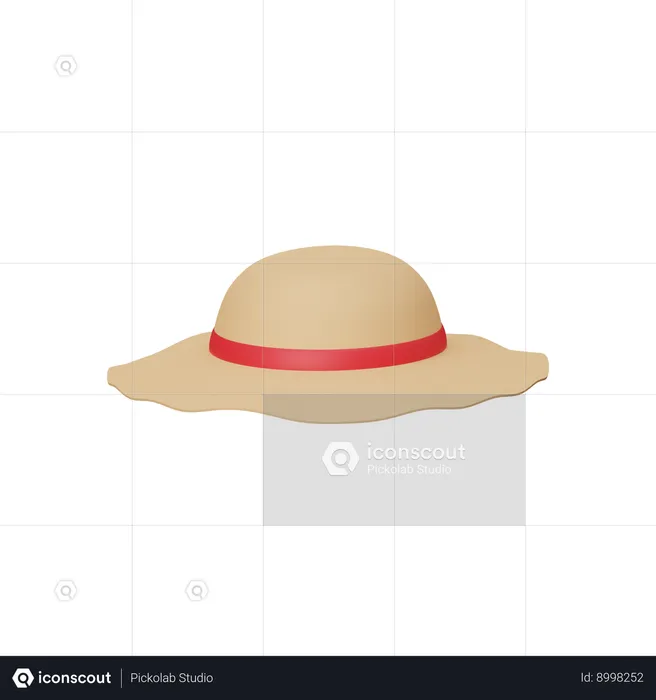 Pamela Hat  3D Icon