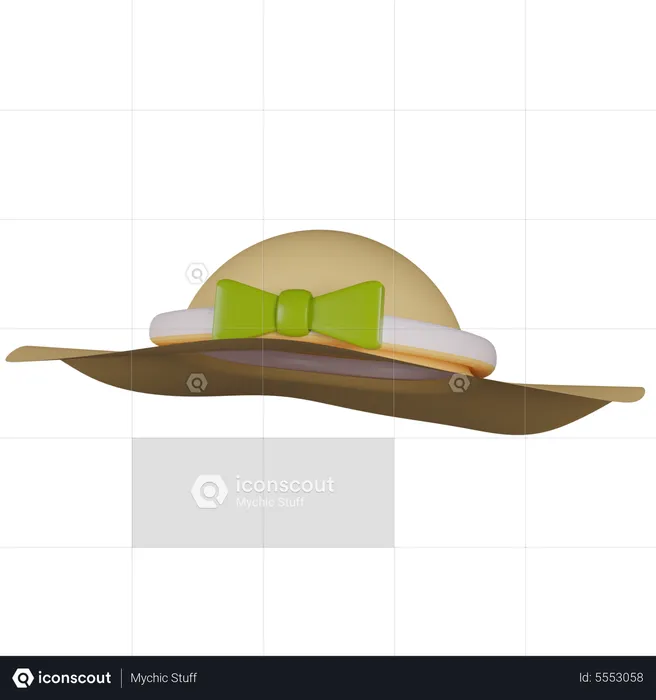 Pamela Hat  3D Icon