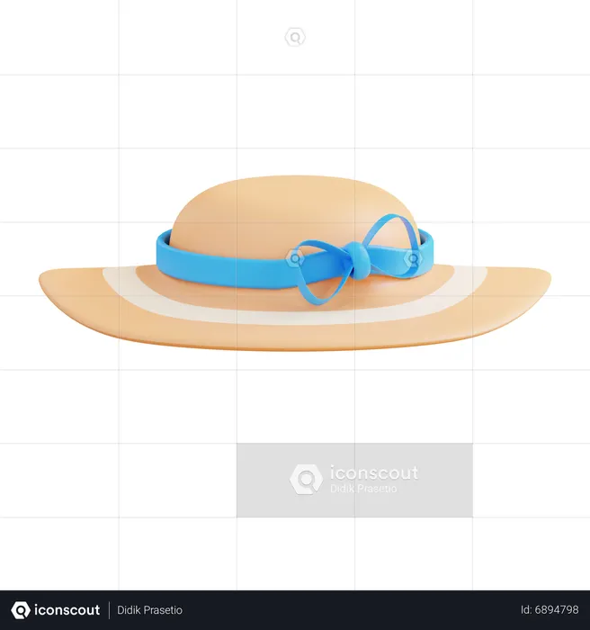 Pamela Hat  3D Icon