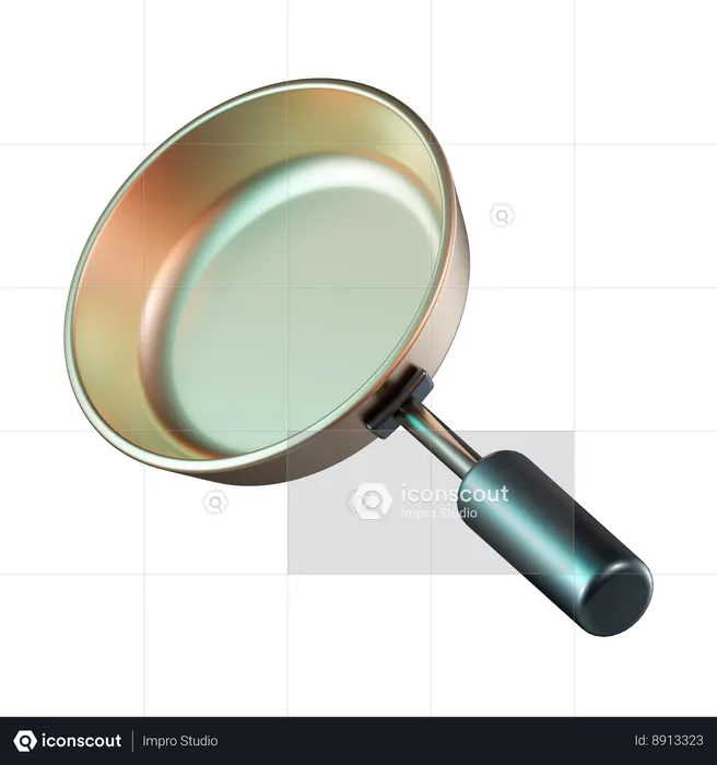 Pan  3D Icon