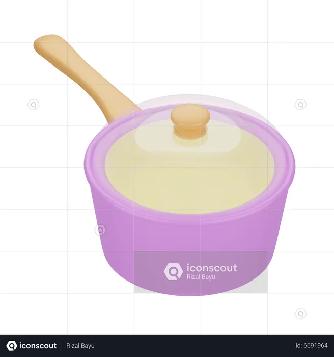 Pan  3D Icon
