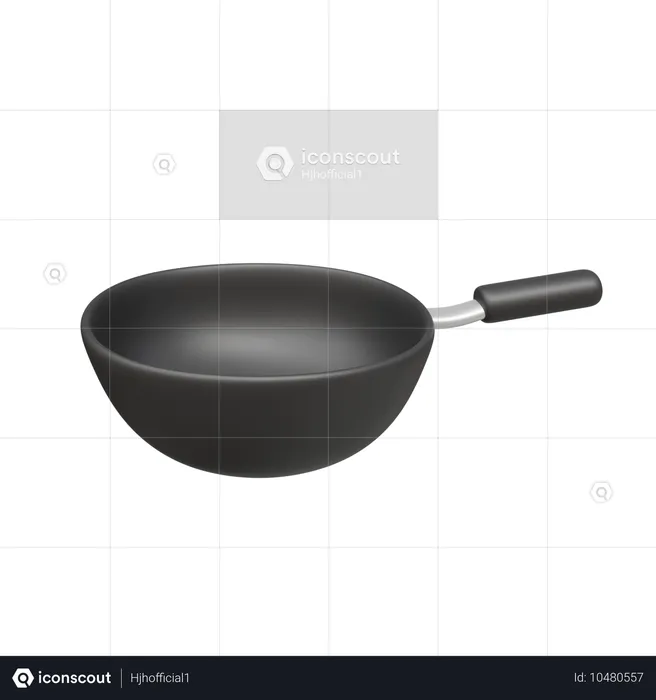 Pan  3D Icon