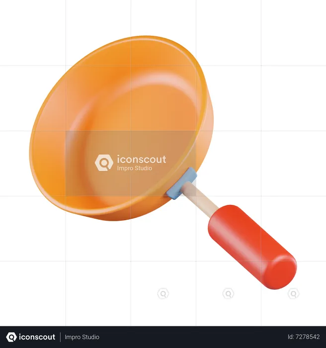 Pan  3D Icon