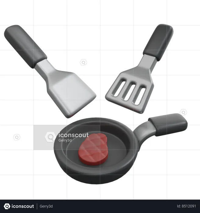 Pan Beef  3D Icon