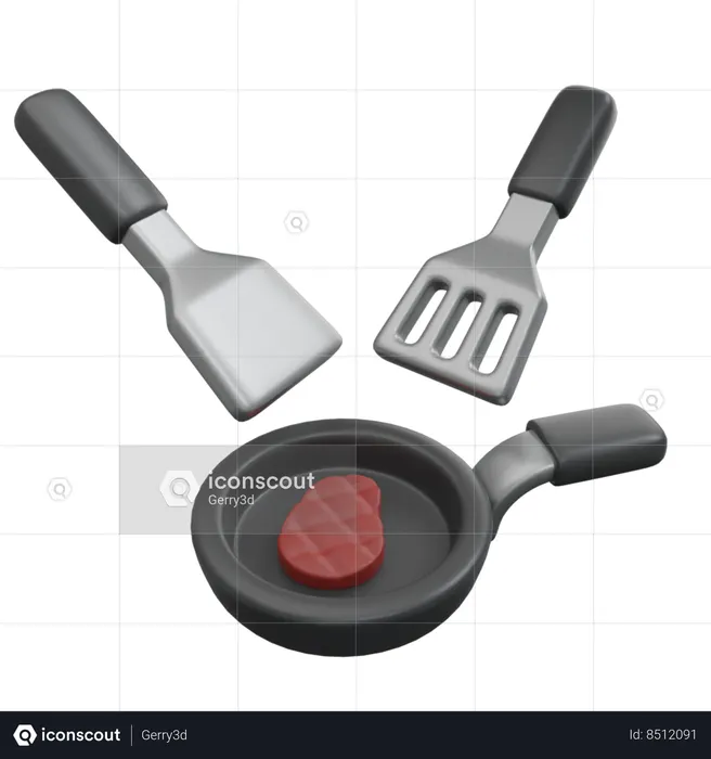 Carne de res  3D Icon