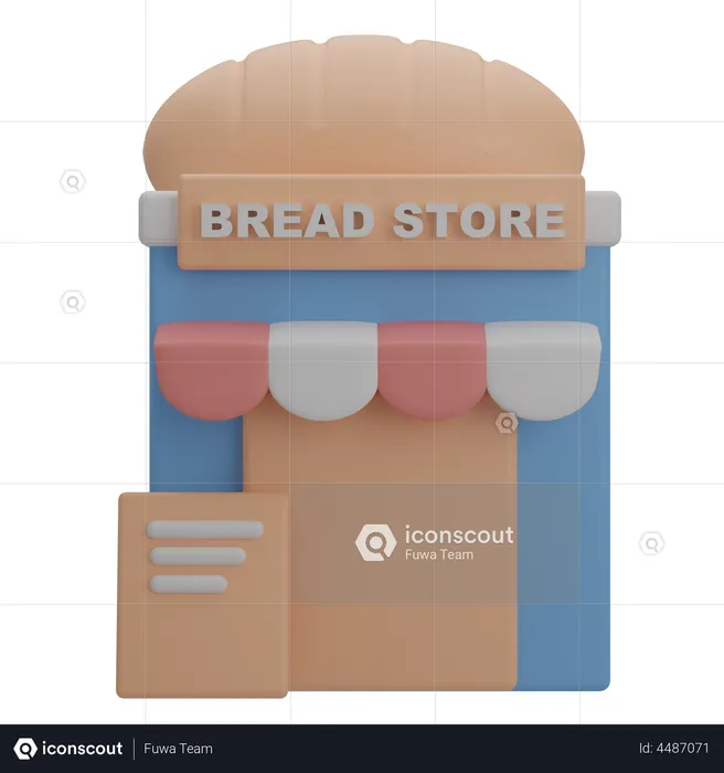 Panaderia  3D Illustration