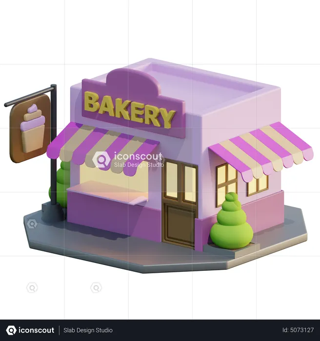 Panadería  3D Icon