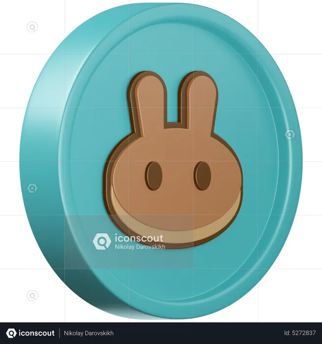 PancakeSwap  3D Icon