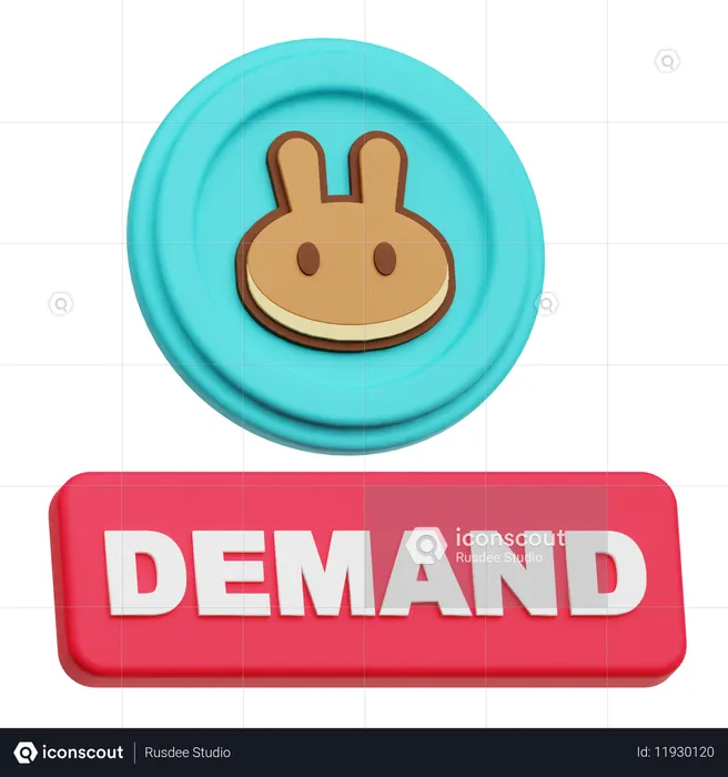 Demande de pancakeswap  3D Icon