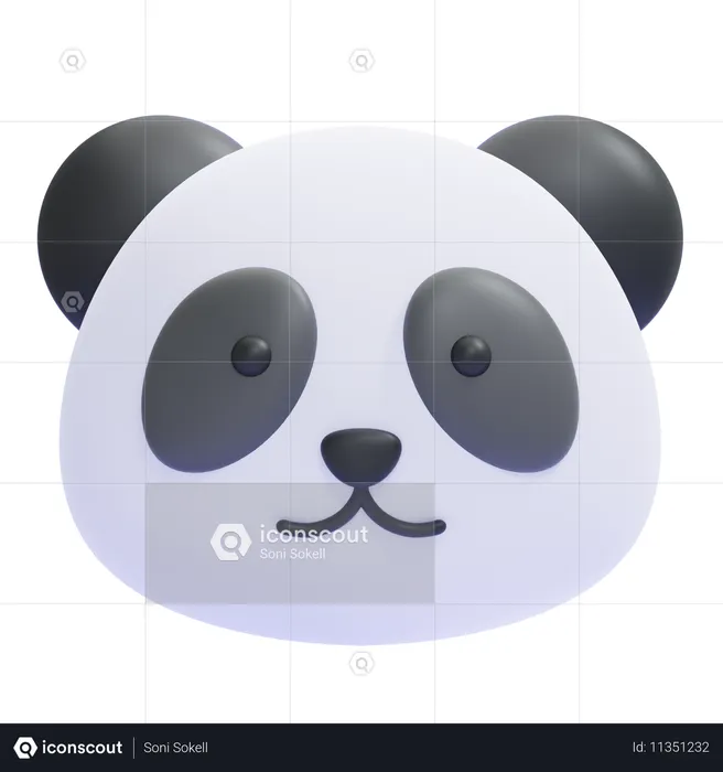 Panda Emoji Emoji 3D Icon
