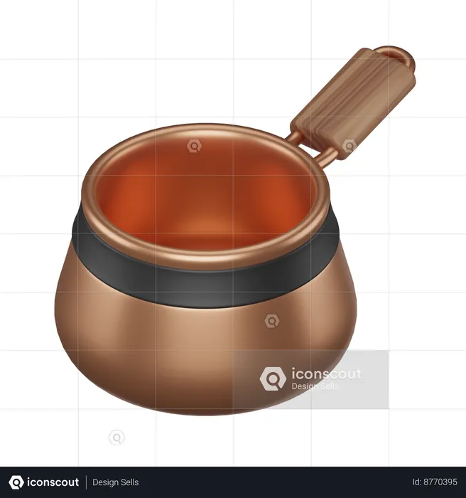 Panela  3D Icon