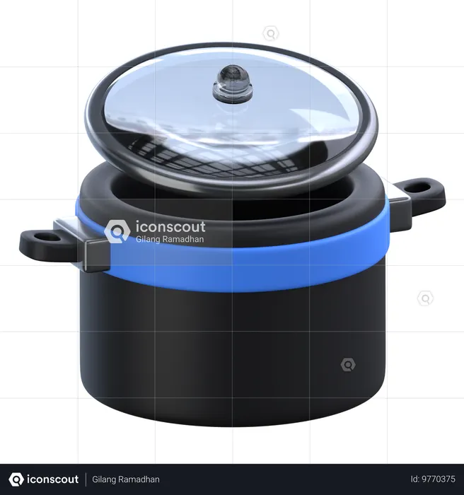 Panela  3D Icon
