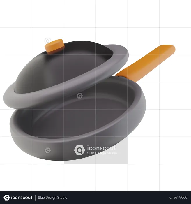 Panela de cozinhar  3D Icon