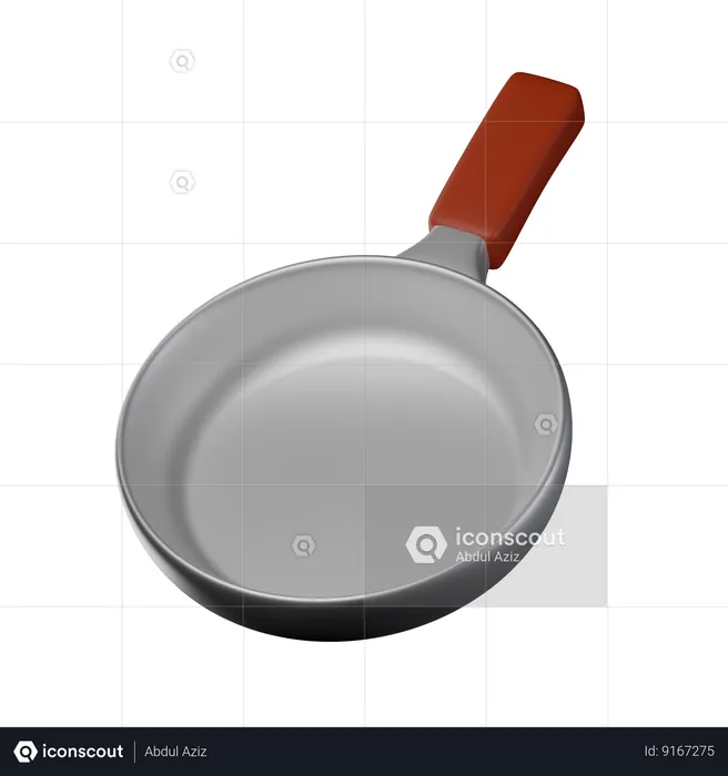 Panela de teflon  3D Icon