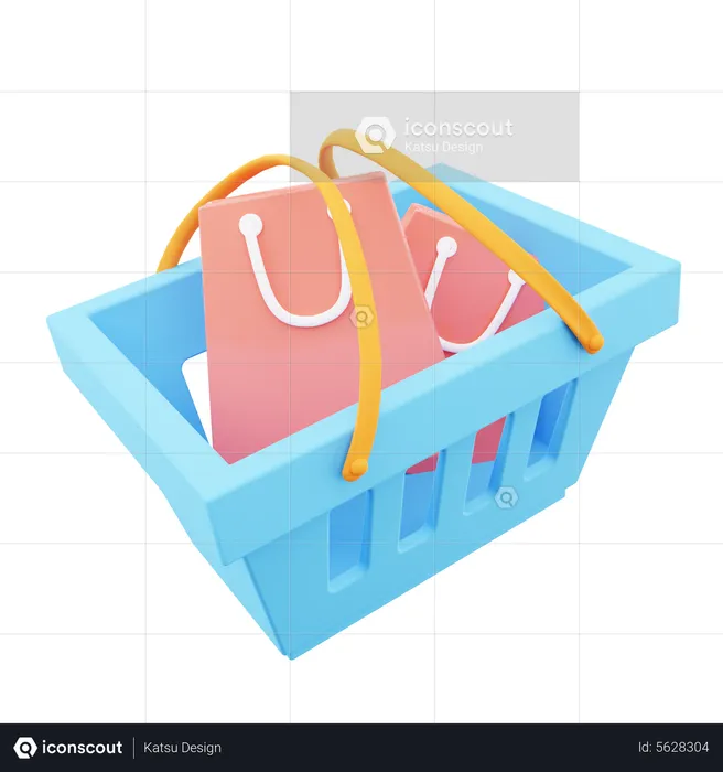 Panier  3D Icon