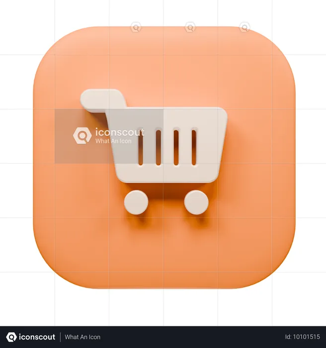 Panier  3D Icon