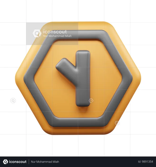 Panneau de stationnement  3D Icon