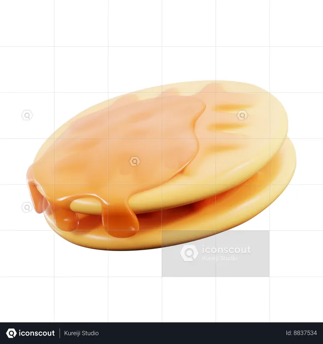 Tortita  3D Icon