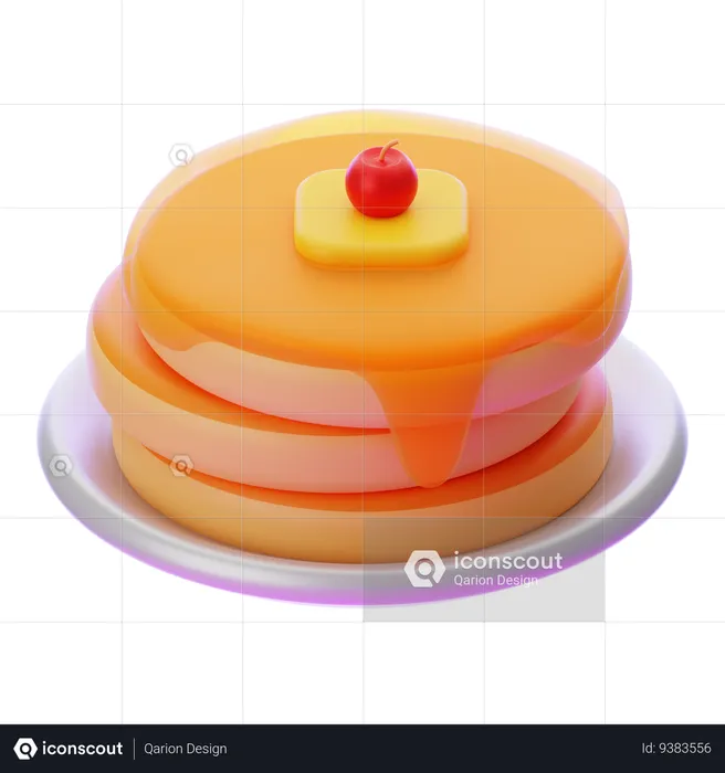 Tortita  3D Icon