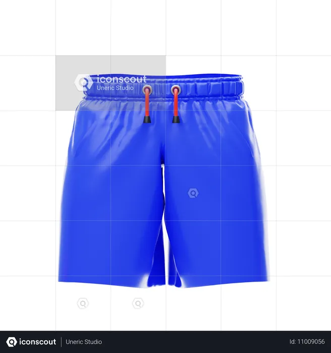 Pantalones cortos de boxeo  3D Icon