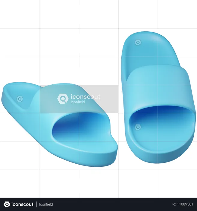 Chaussons  3D Icon