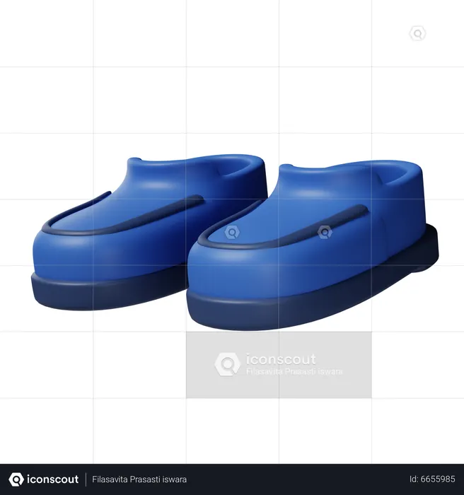 Chaussons  3D Icon