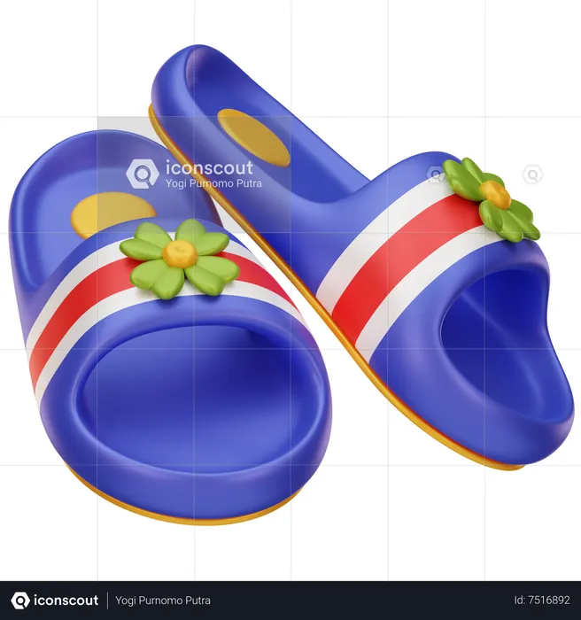 Chaussons  3D Icon