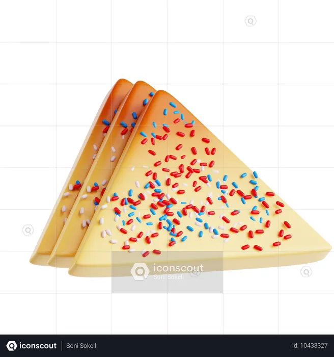 Pão de fada  3D Icon