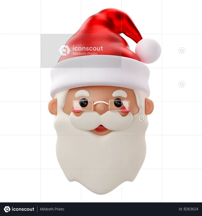 Papai Noel  3D Icon