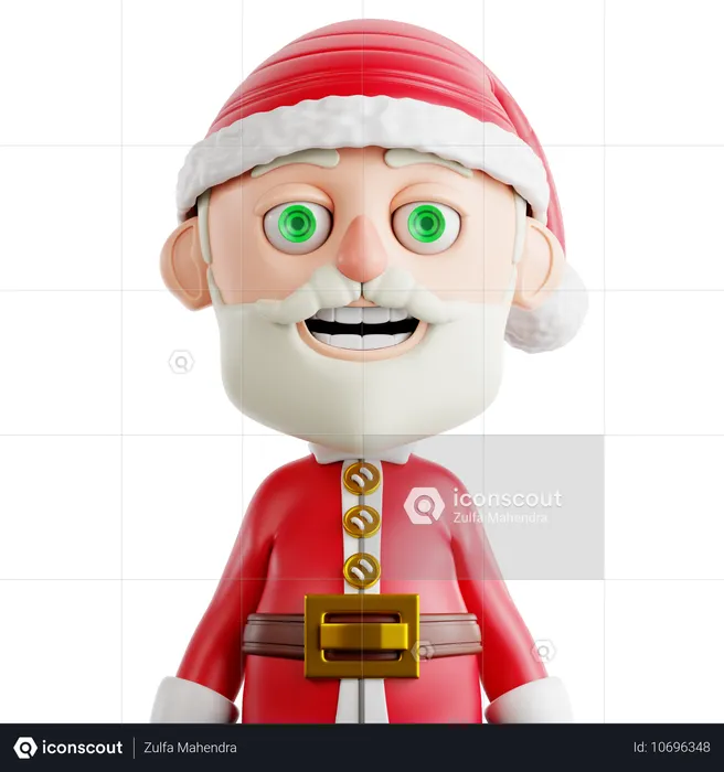 Papai Noel  3D Icon