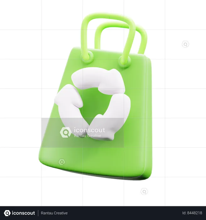 Paper bags  3D Icon