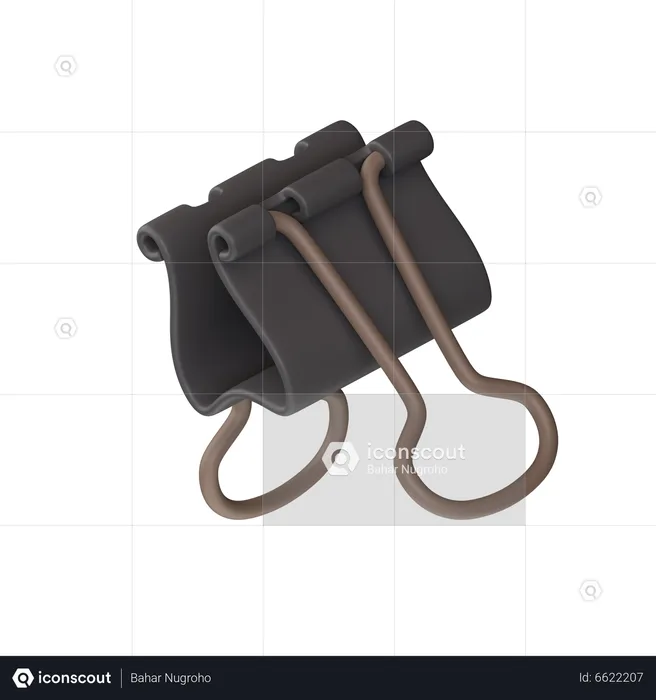 Paper Clip  3D Icon