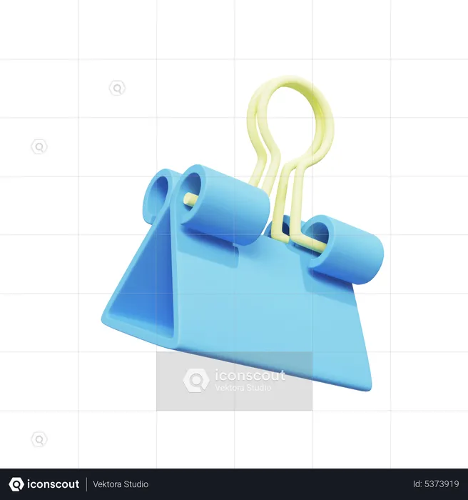 Paper Clip  3D Icon