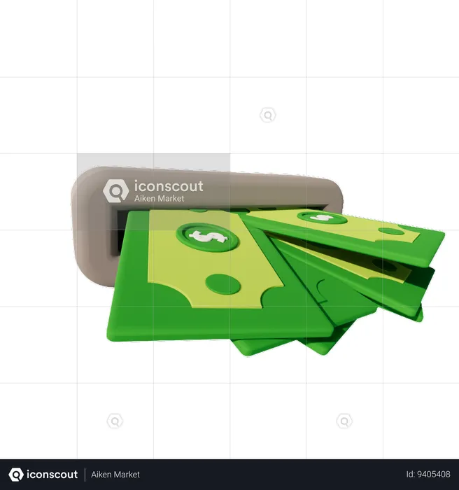 Paper Money  3D Icon