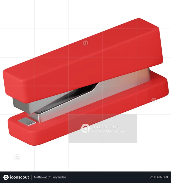 Paper Stapler  3D Icon