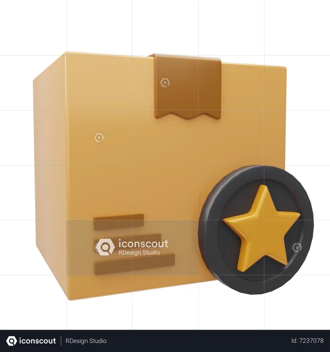 Priorité du paquet  3D Icon