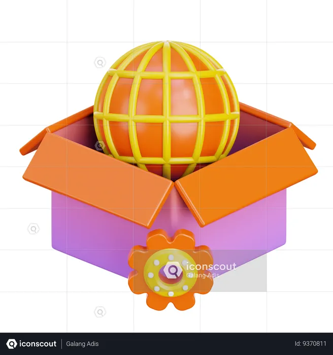 Paquetes de servicios  3D Icon