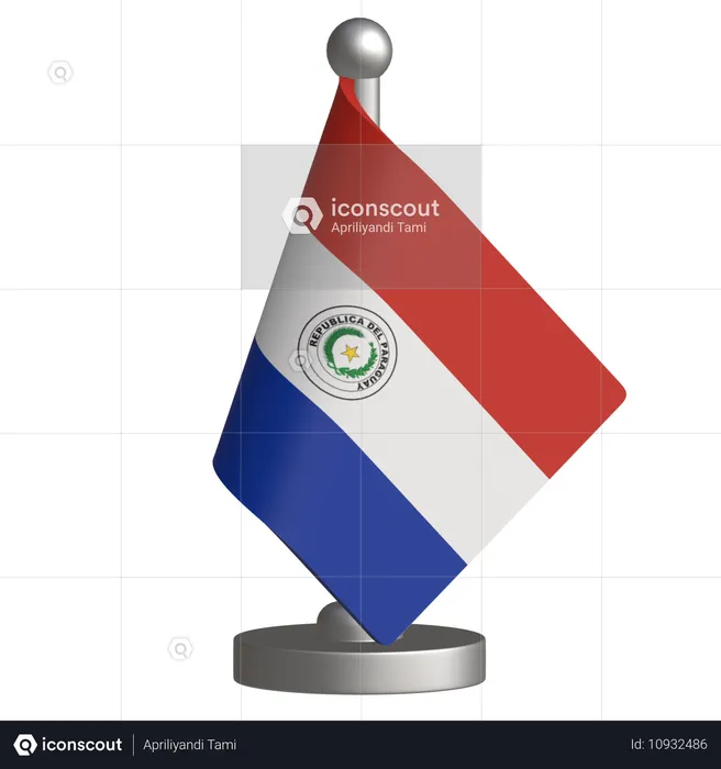 Paraguai  3D Icon