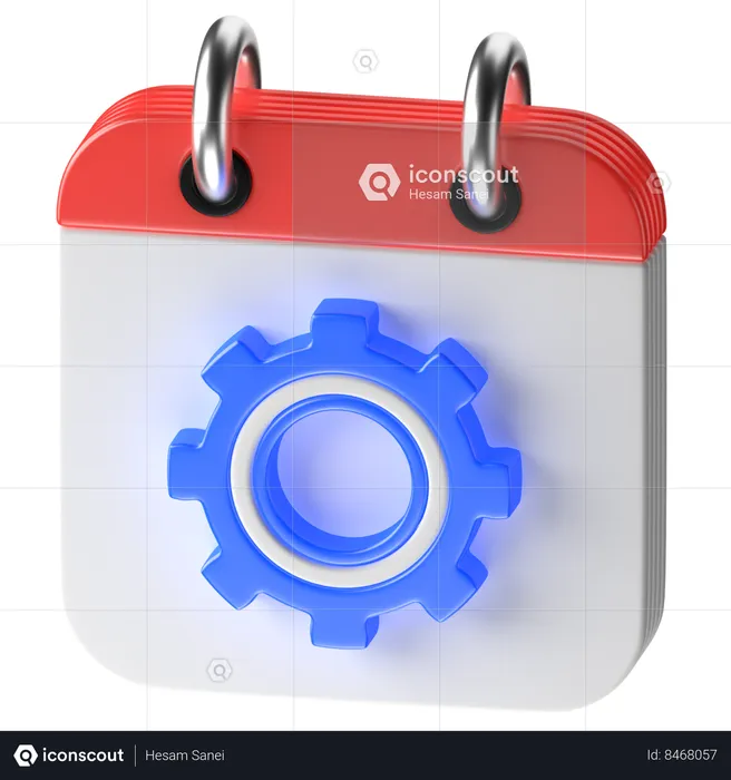 Paramètre d'événement  3D Icon