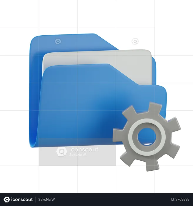 Paramètre de dossier  3D Icon