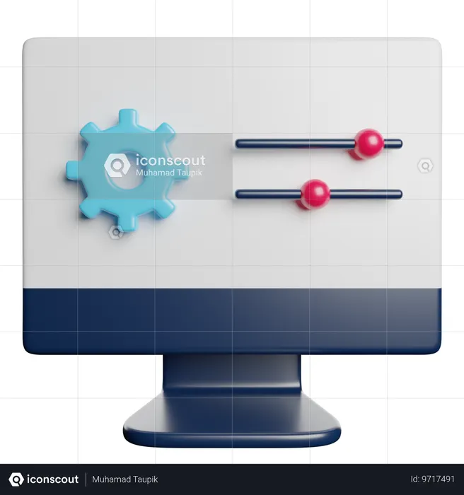 Paramètres  3D Icon