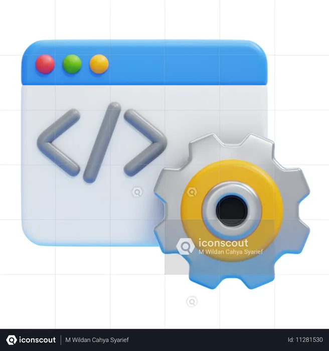 Paramètres  3D Icon