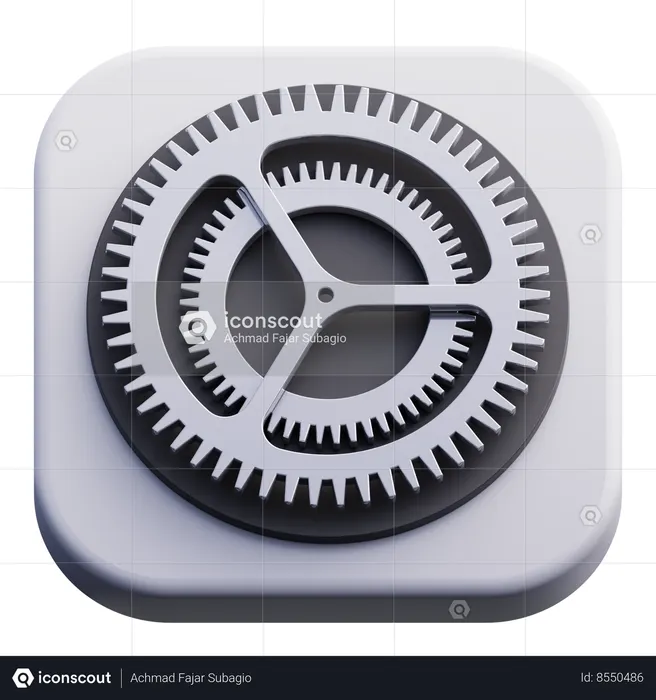 Paramètres  3D Icon